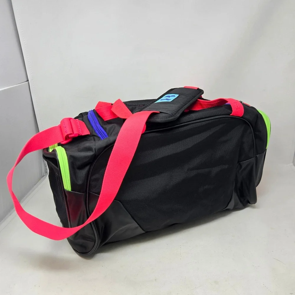 Under Armour Storm Undeniable 3.0 Duffle Bag Black Pink Neon 1301391